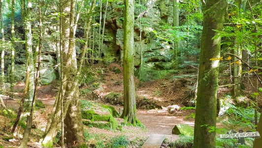 Felsenkammer Felsenweg 6 NaturWanderpark delux Teufelsschlucht Ernzen Echternach