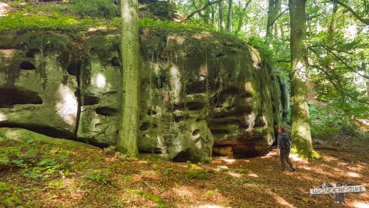 Felsformationen Felsenweg 6 NaturWanderpark delux Teufelsschlucht Ernzen Echternach