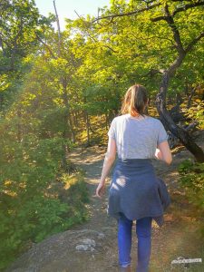 Mittelrhein Klettersteig Abstieg nach Boppard