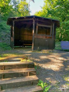 Mittelrhein Klettersteig Boppard Rastplatz Engelseiche