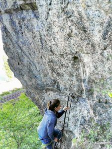 Mittelrhein Klettersteig Traumschleife Steile Felsen