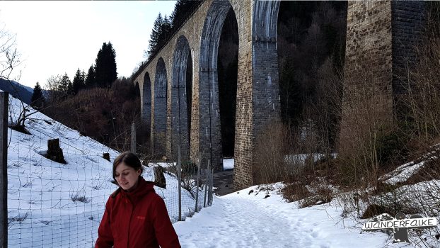 Ravenna Viadukt Wandern Wanderfalke Maier Sports Härtetest Ravennaschlucht